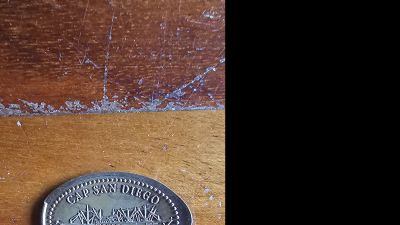 Souvenirmünze – Motiv von Münzautomat Cap San Diego A1 & A2 (Hamburg)