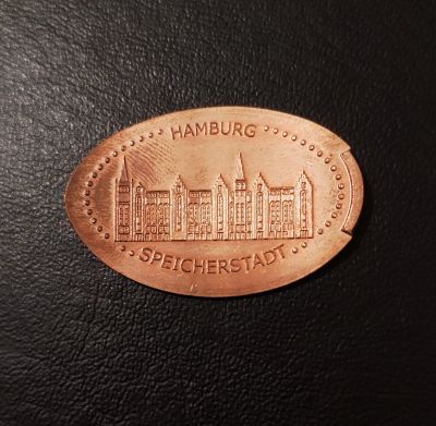 Souvenirmünze – Motiv von Münzautomat Hamburger Souvenirs (Hamburg)