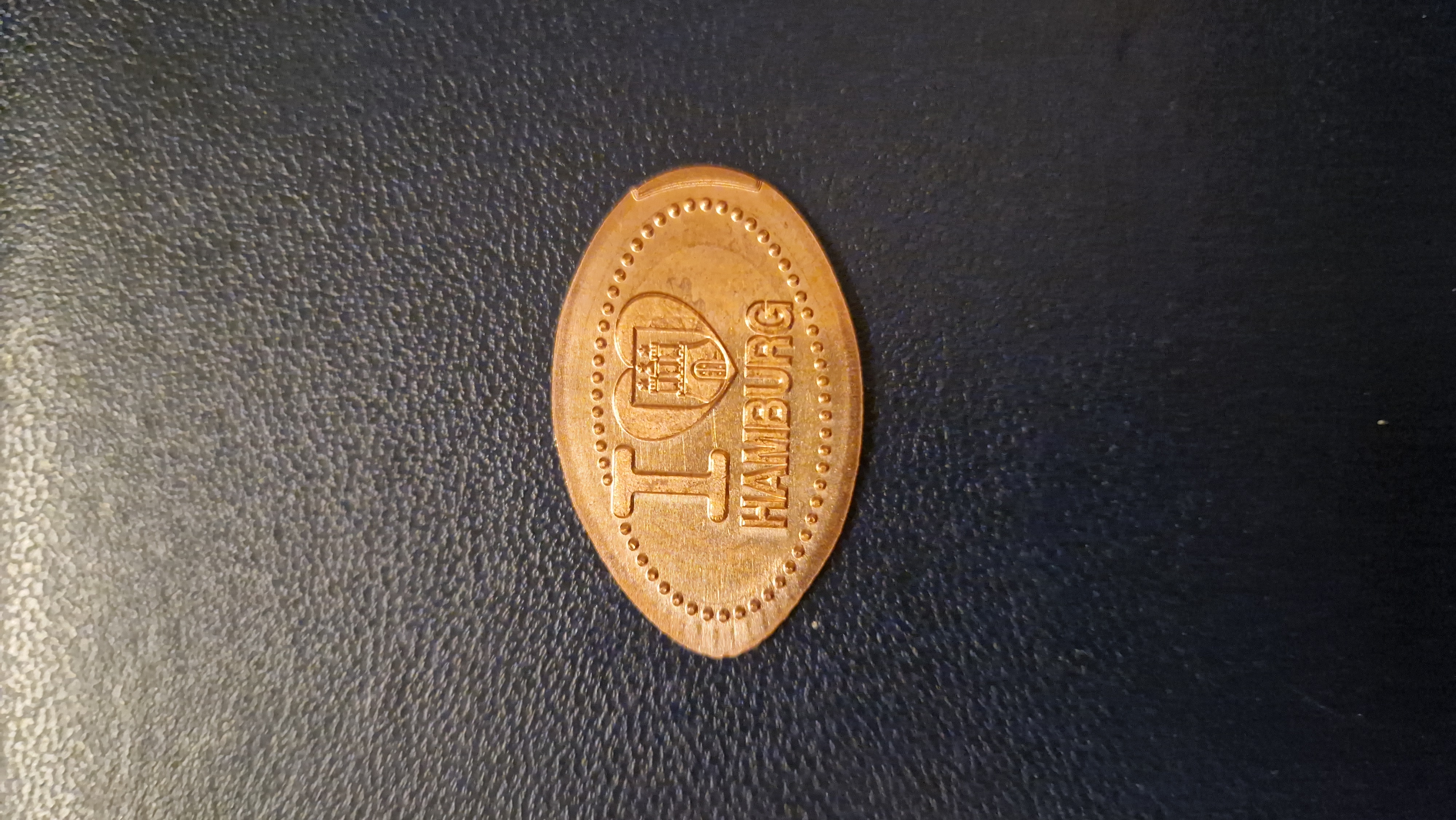 Souvenirmünze Landungsbrücken A5