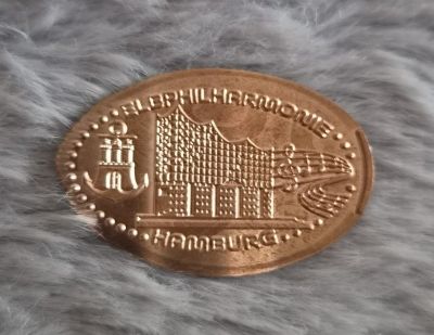 Souvenirmünze Rathausmarkt