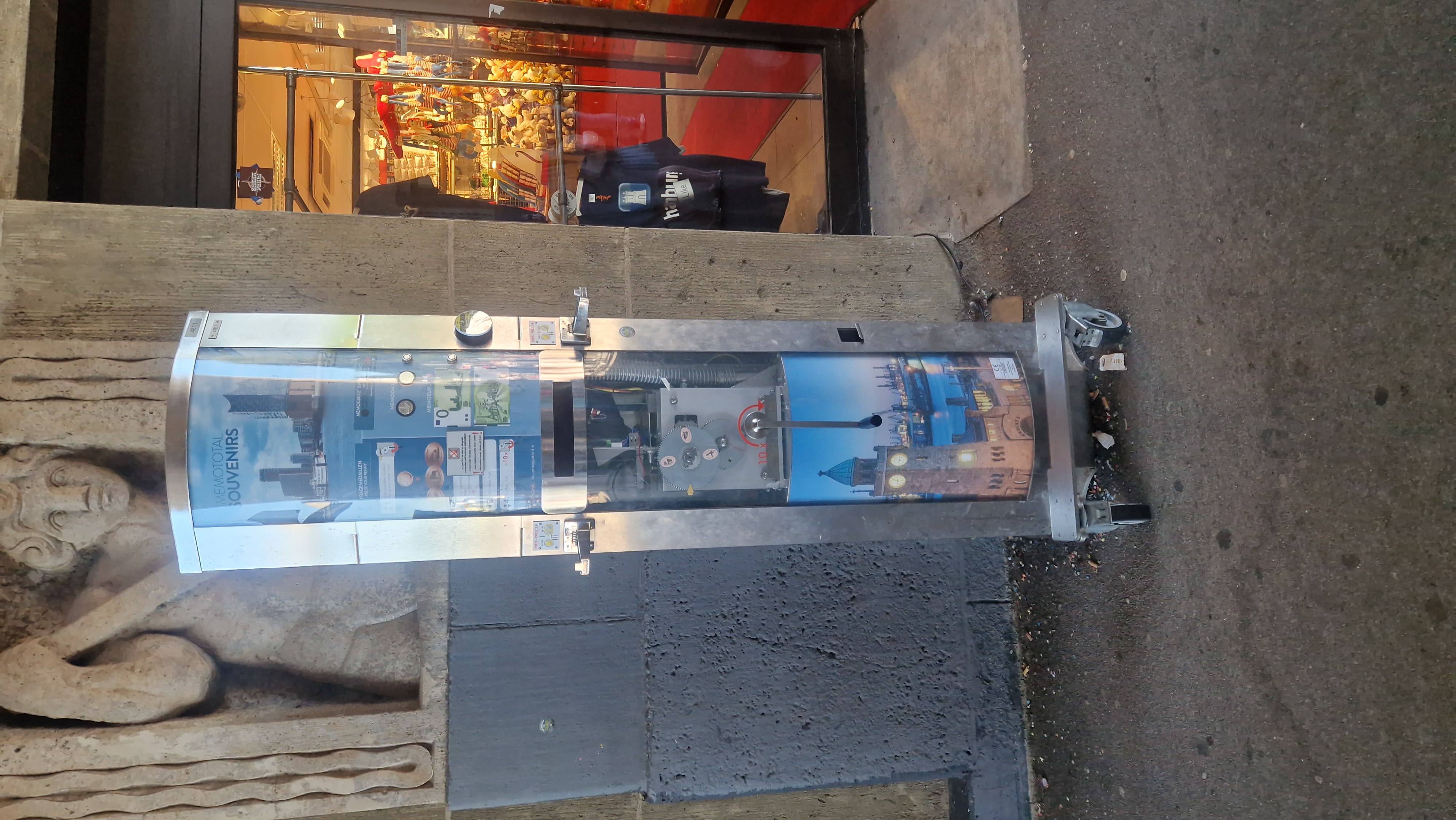 Münzautomat Zentraler Omnibusbf. in Hamburg