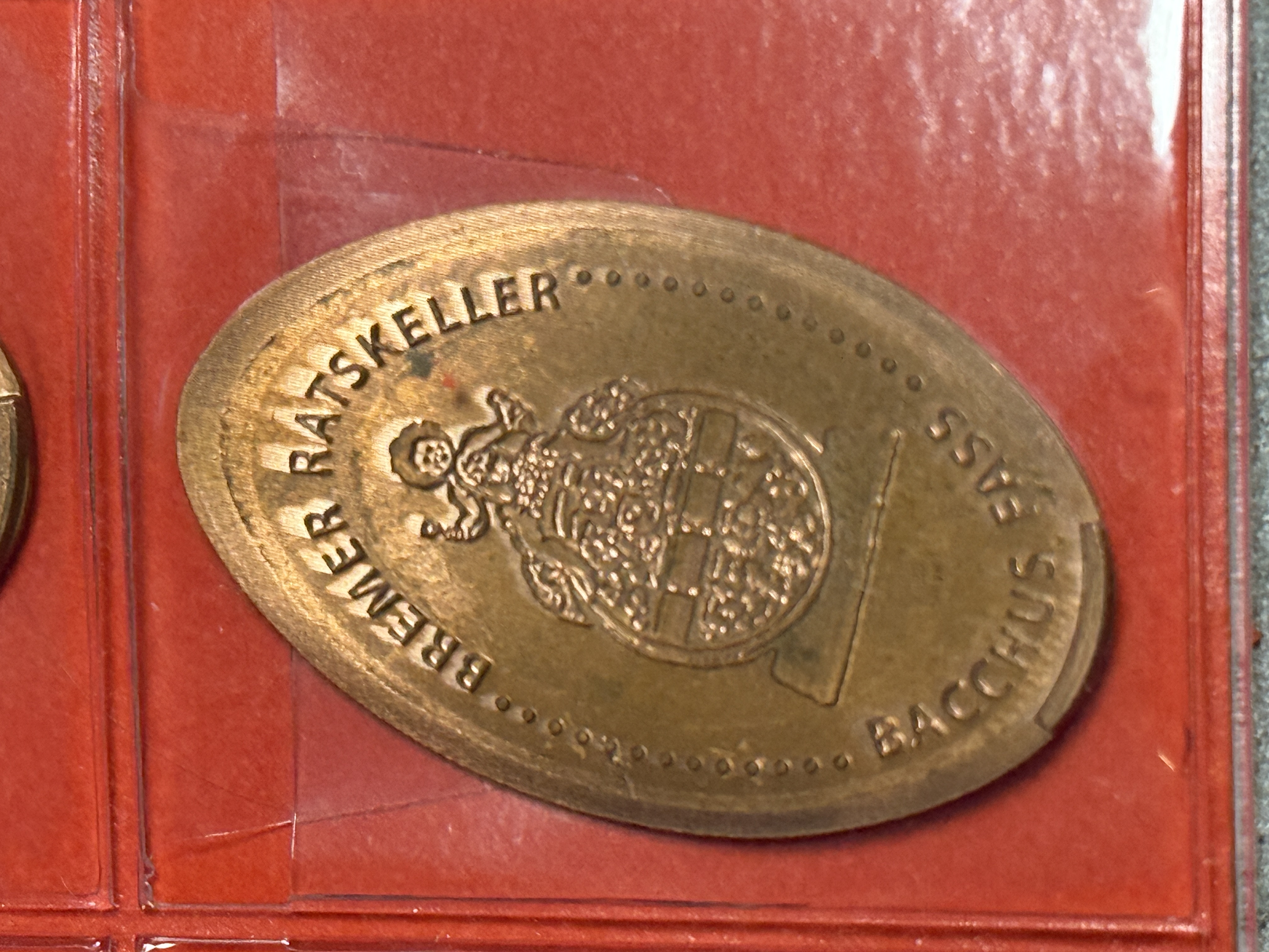 Souvenirmünze Ratskeller in Bremen