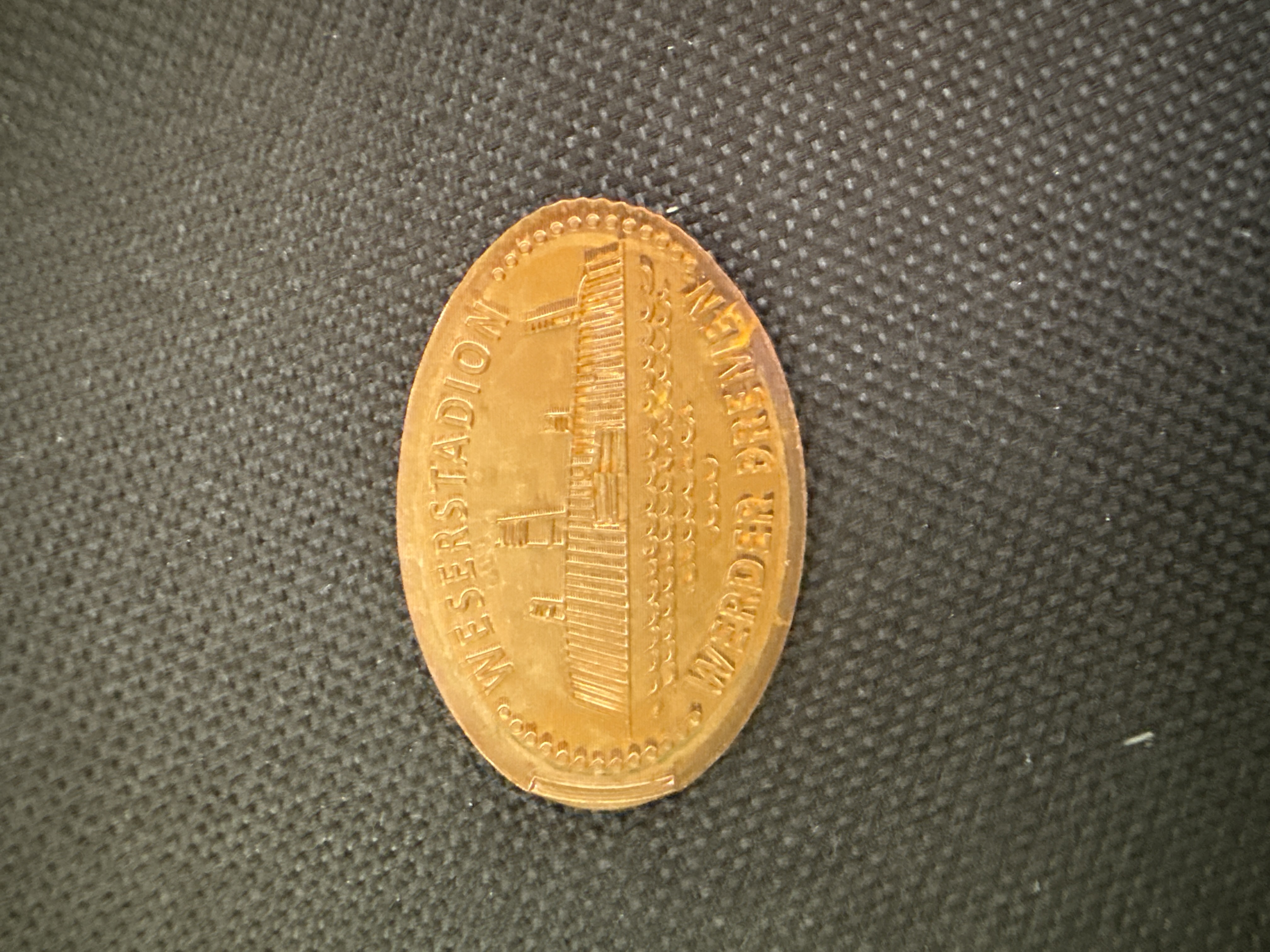Souvenirmünze Weserstadion in Bremen