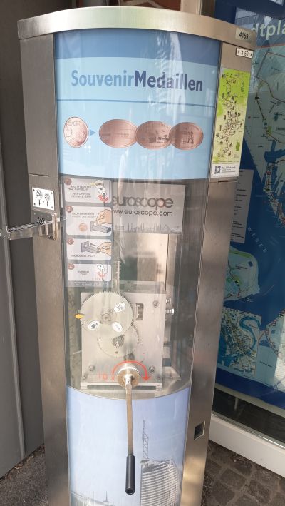 Münzautomat Touristikinformation in Bremerhaven – Titelbild