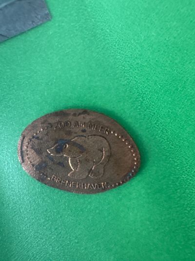 Moneda de recuerdo Zoo am Meer en Bremerhaven