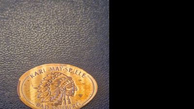 Souvenirmünze – Motiv von Münzautomat Karl-May-Spiele A1&A2 (Bad Segeberg)