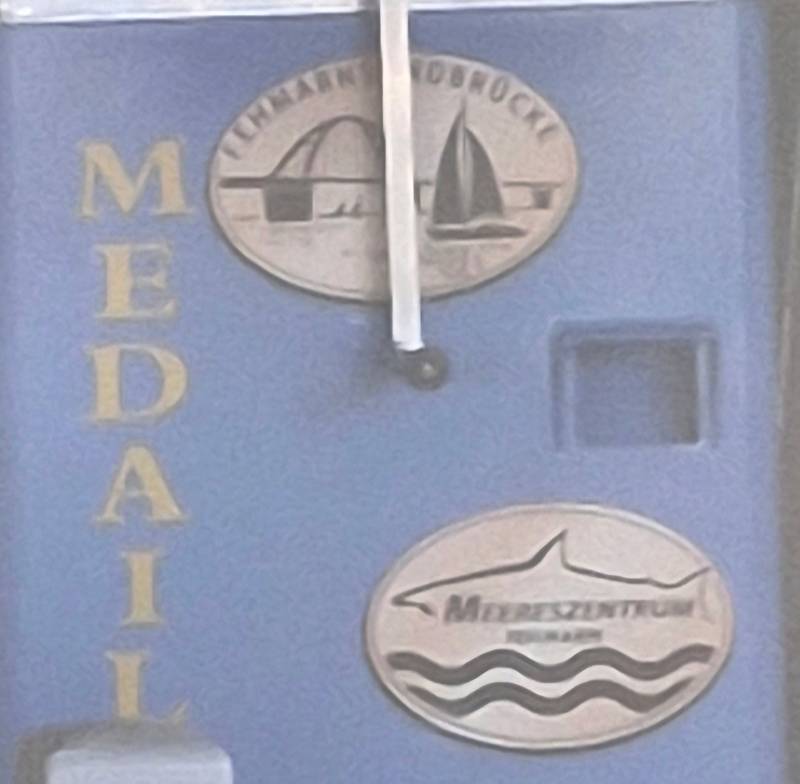 Souvenirmünze Meereszentrum in Fehmarn