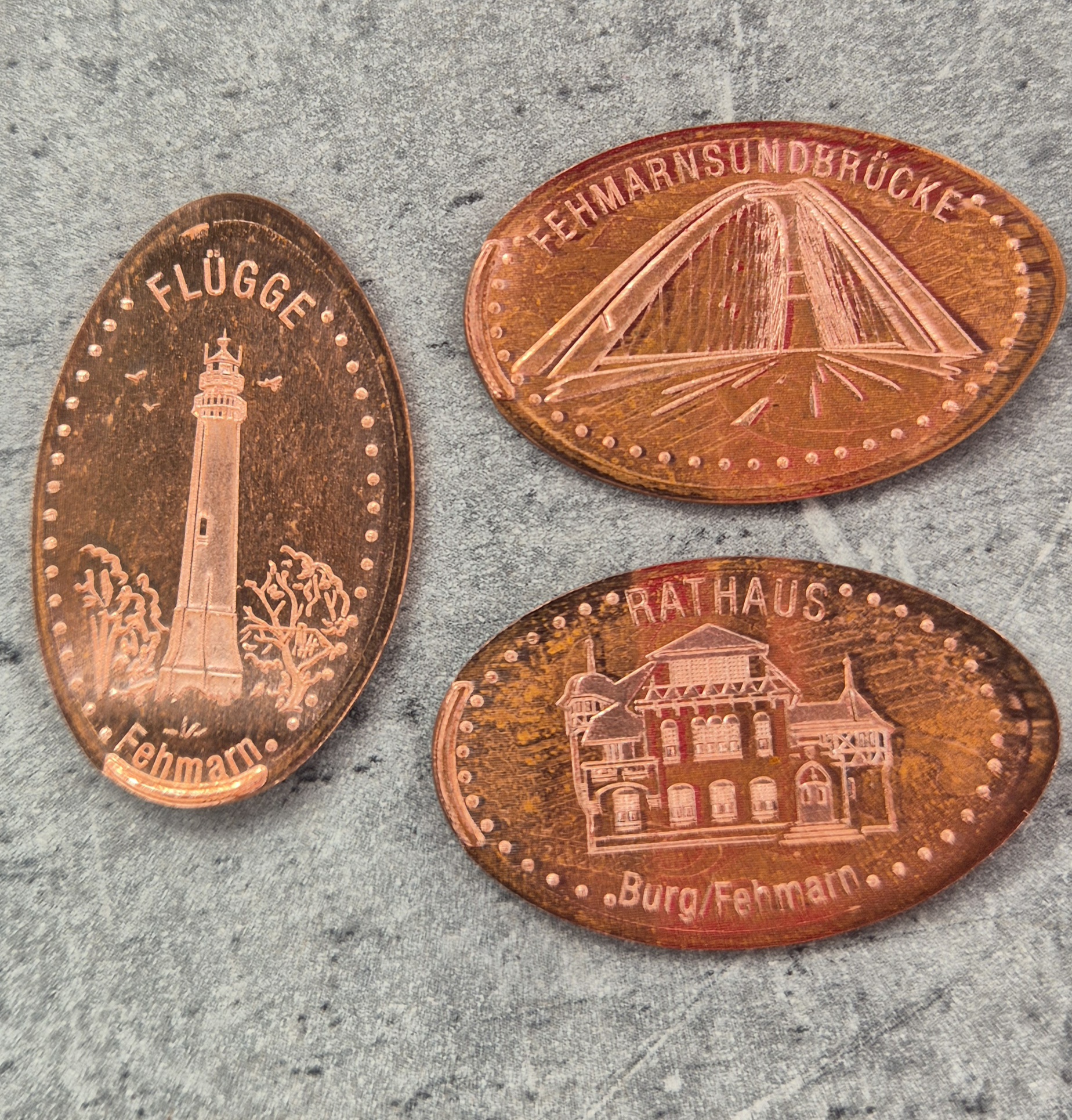 Souvenirmünze Kaufhaus Stolz A1+A2