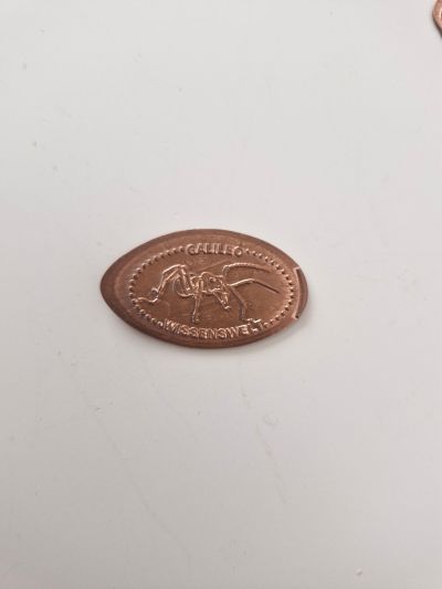 Souvenirmünze – Motiv von Münzautomat Galileo Wissenschaft (Burgstaaken (F))
