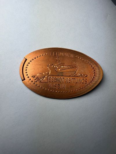 Pièce souvenir Seenotrettungsmuseum à Fehmarn