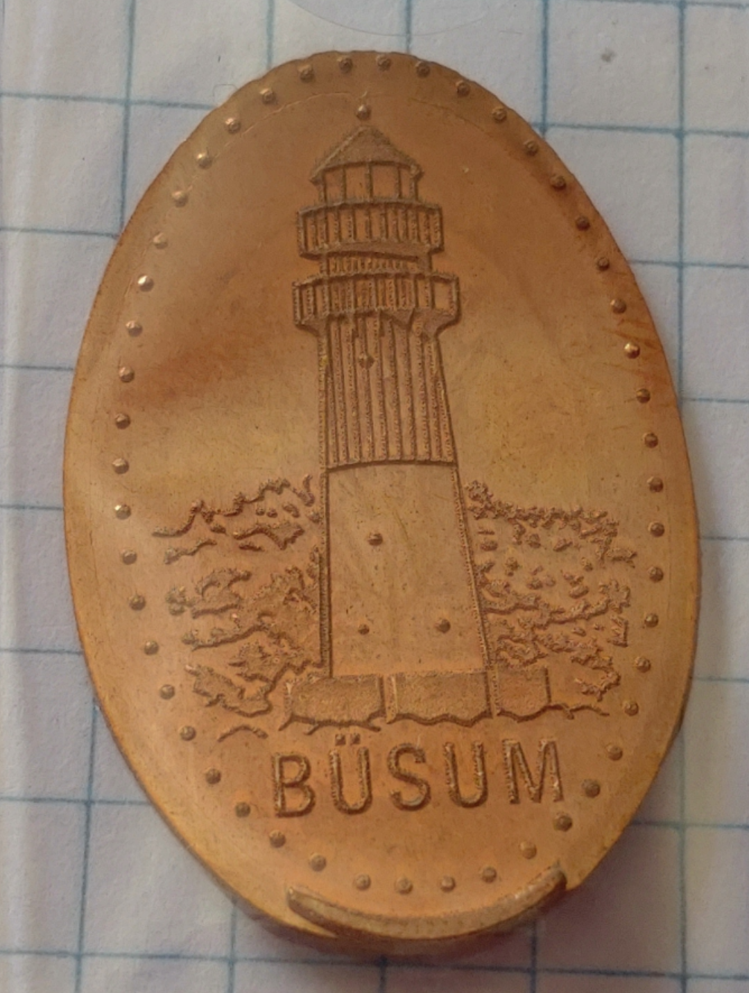 Souvenirmünze Kaufhaus Martin Stolz GmbH in Büsum
