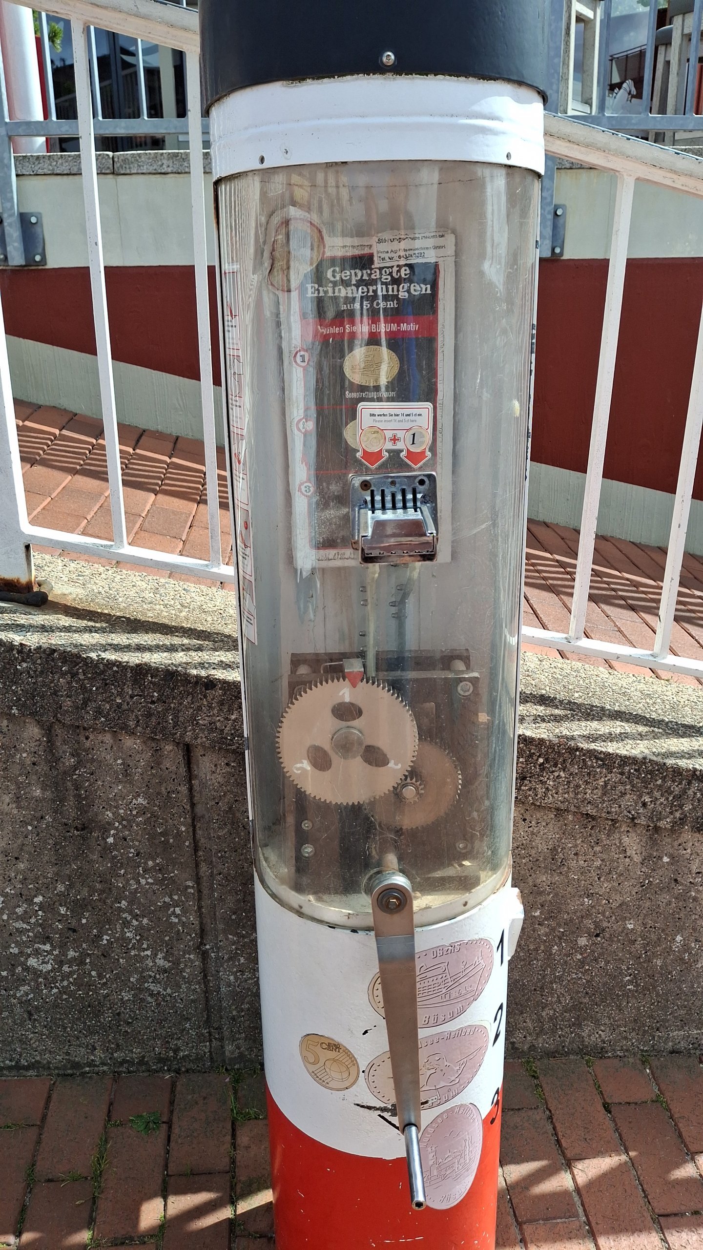 Münzautomat Museumshafen A1 in Büsum