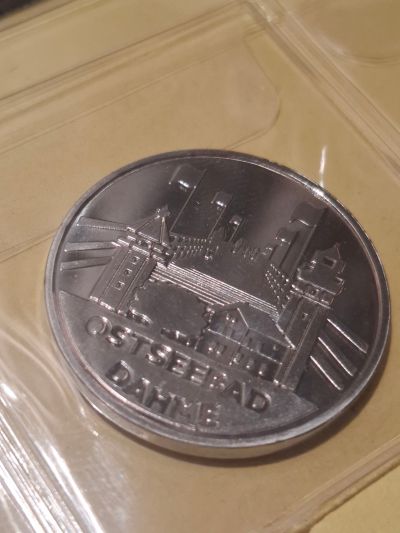 Souvenirmünze – Motiv von Münzautomat Ostseeheilbad (Dahme)
