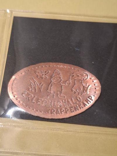 Souvenirmünze – Motiv von Münzautomat Erlebniswald Trappenkamp (Daldorf)