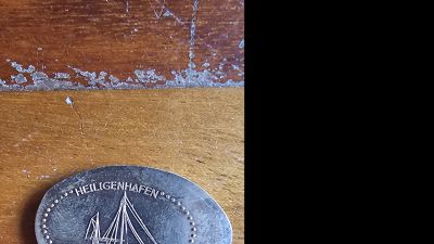 Souvenirmünze – Motiv von Münzautomat Kaufhaus Stolz (Heiligenhafen)