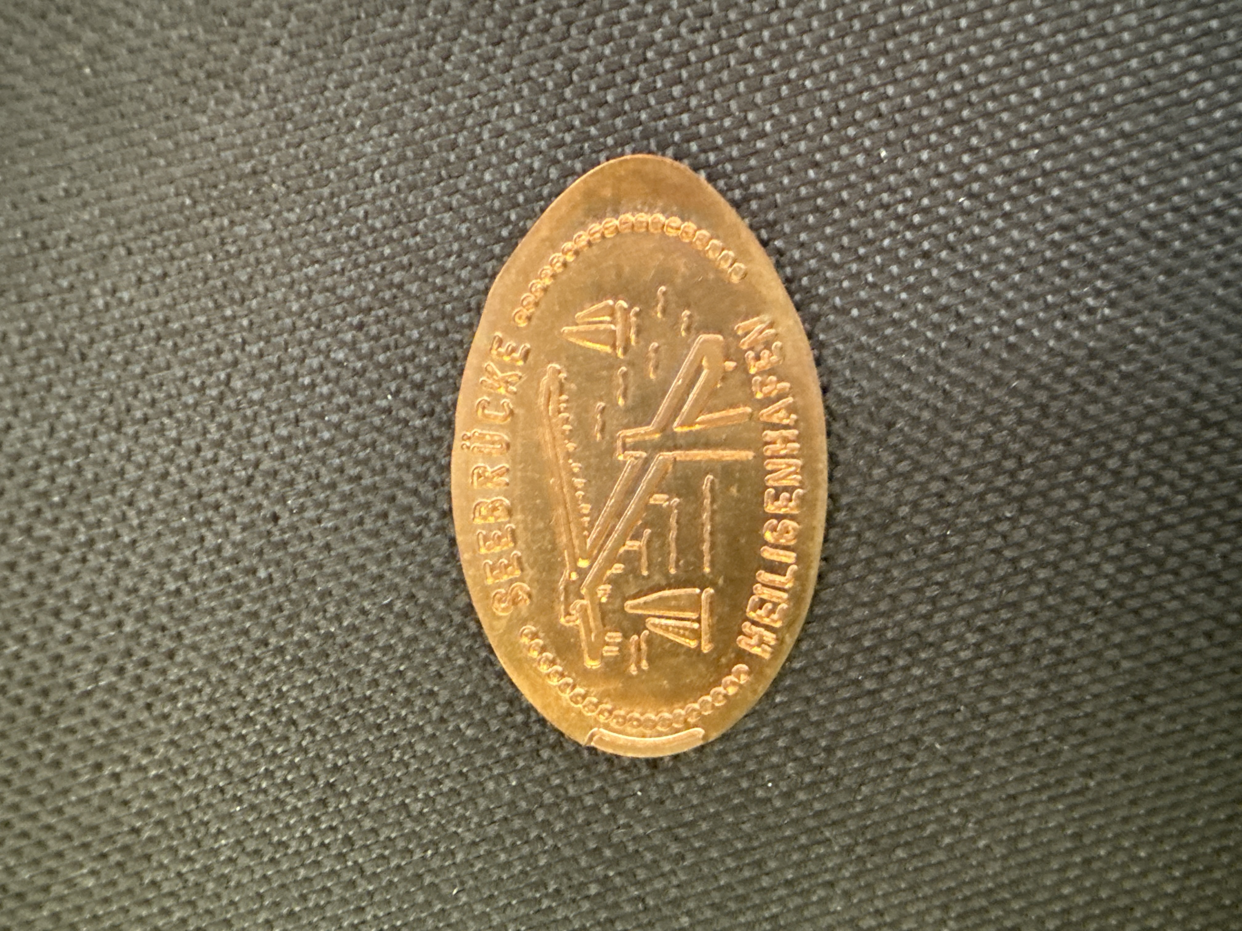 Souvenirmünze Hafenpassage