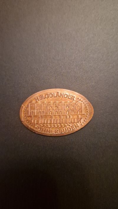 Souvenirmünze – Motiv von Münzautomat Oberland (Helgoland)