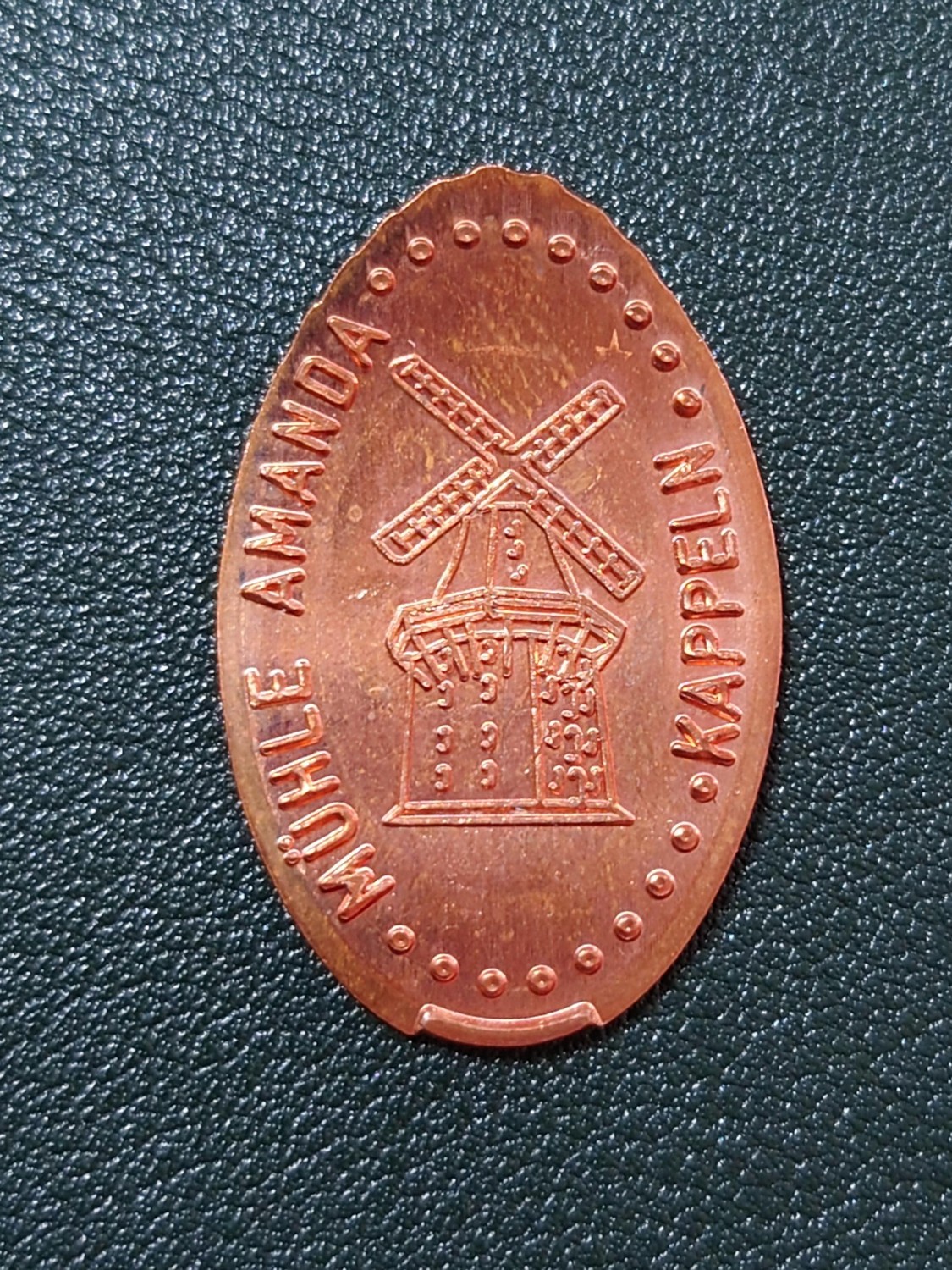 Souvenirmünze Am Hafen in Kappeln