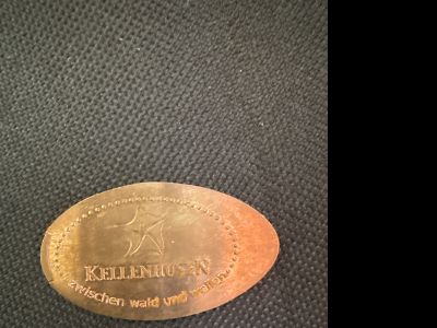 Souvenirmünze – Motiv von Münzautomat Strandpromenade A2 (Kellenhusen)