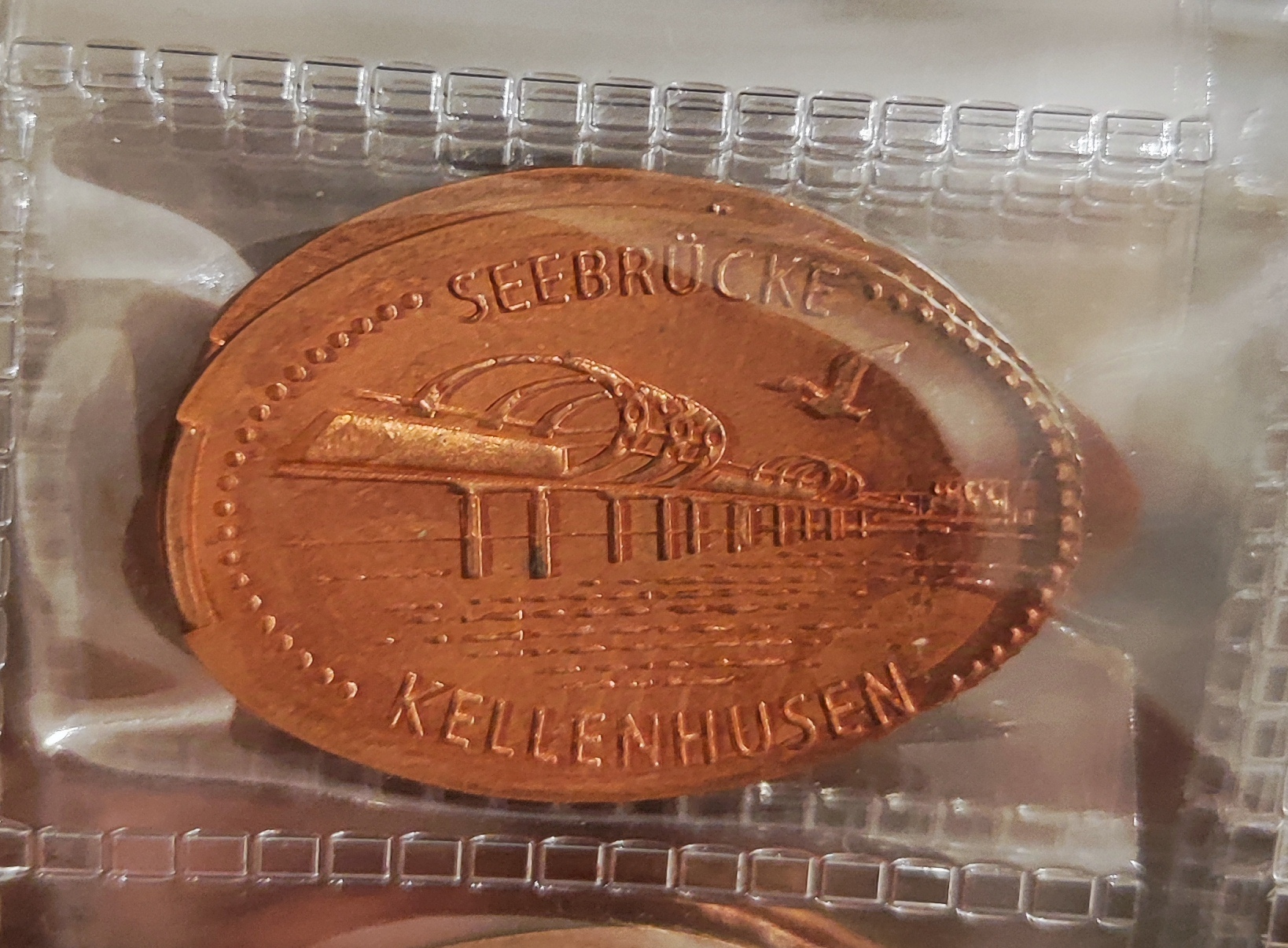 Souvenirmünze Strandpromenade A3 in Kellenhusen