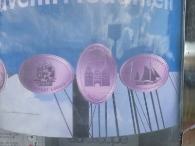 Souvenirmünze – Motiv von Münzautomat Hafenrundfahrt (Lübeck)