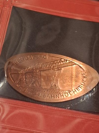 Souvenirmünze – Motiv von Münzautomat Kanal Meisterei (Osterrönfeld)