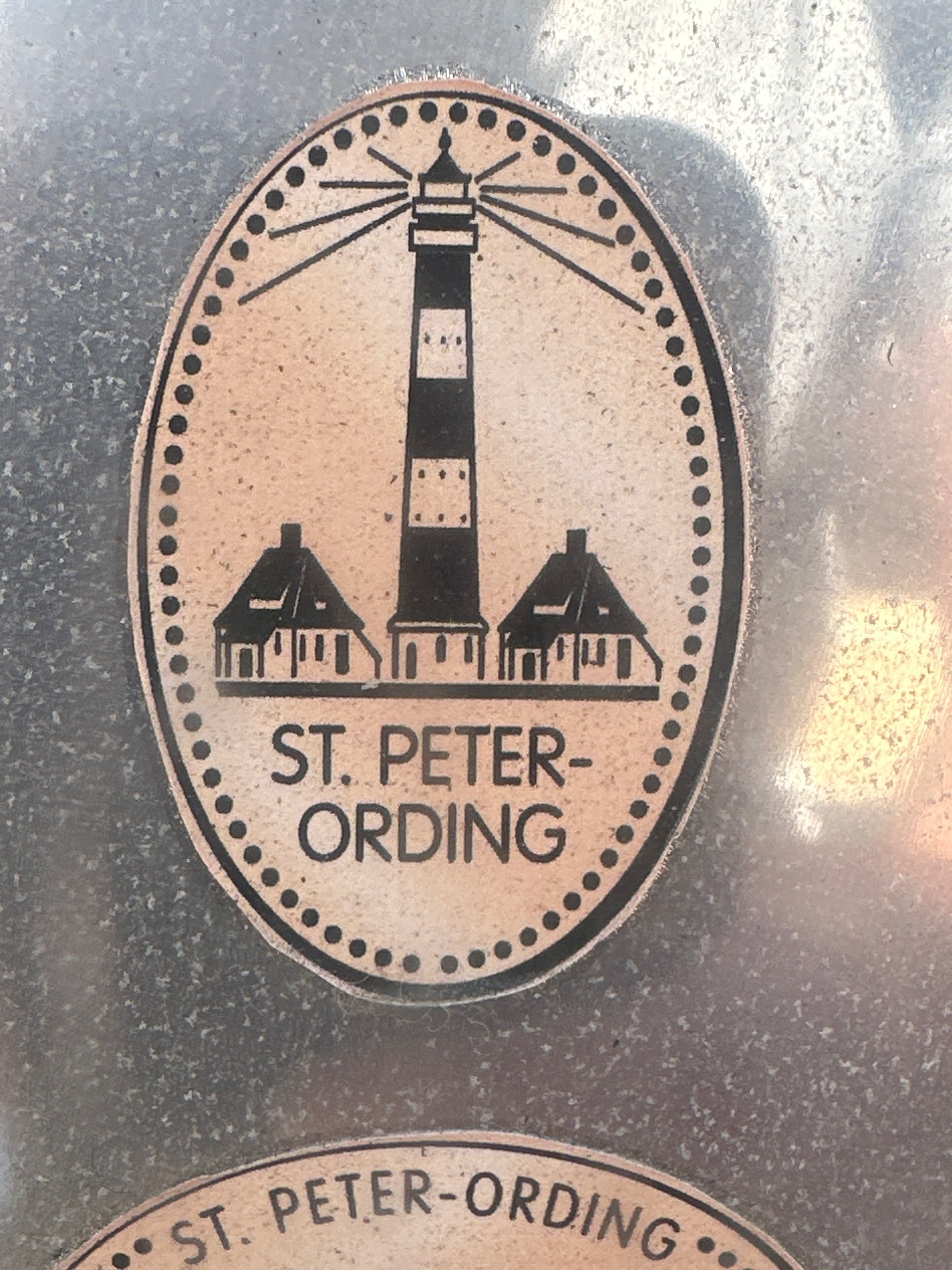 Souvenirmünze Souvenir Preuss A2 in St. Peter-Ording