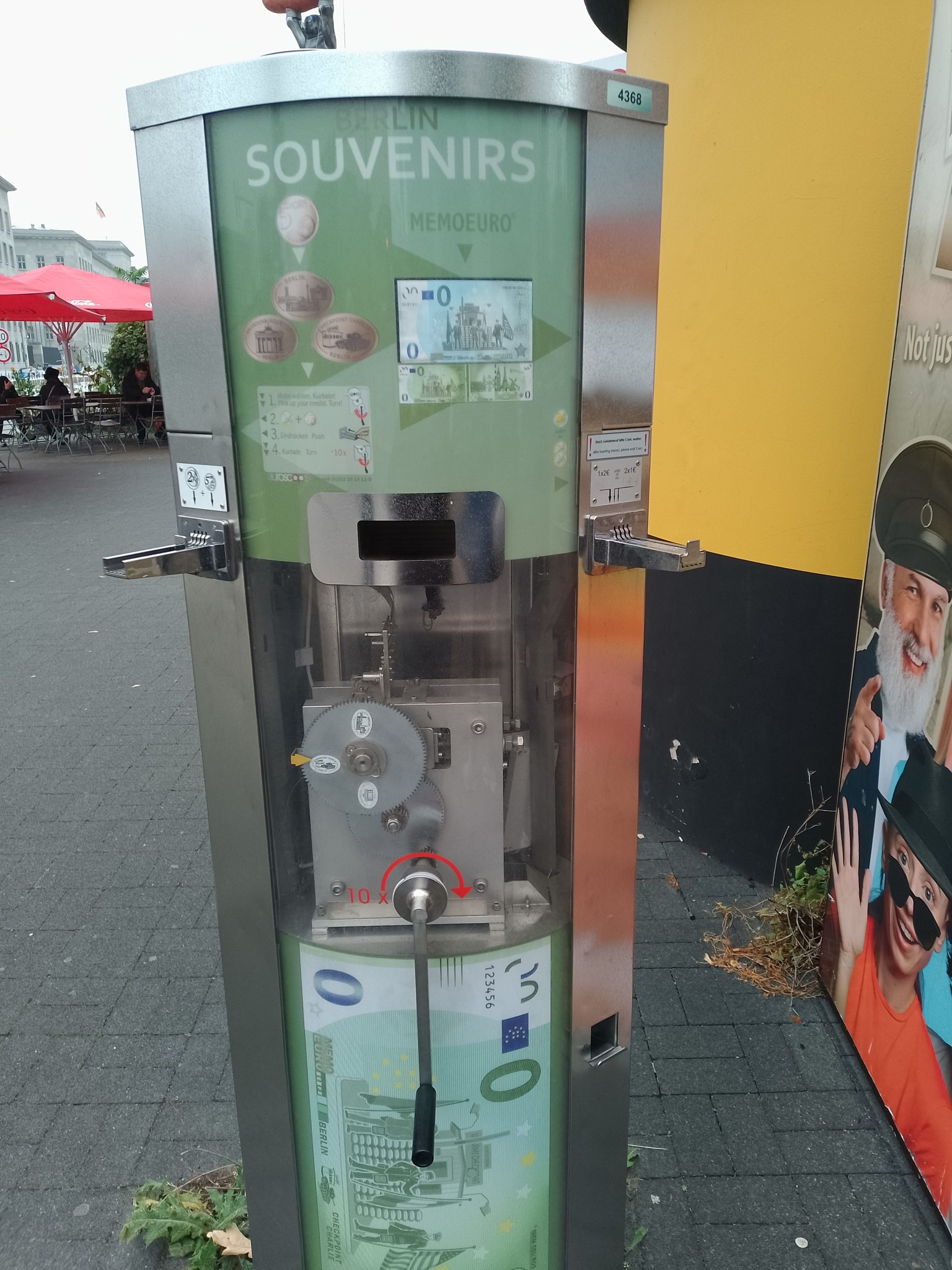 Münzautomat Trabi Museum in Berlin