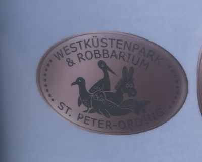 Souvenirmünze – Motiv von Münzautomat Westküstenpark A1 & A2 (St. Peter-Ording)