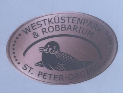 Souvenirmünze – Motiv von Münzautomat Westküstenpark A1 & A2 (St. Peter-Ording)
