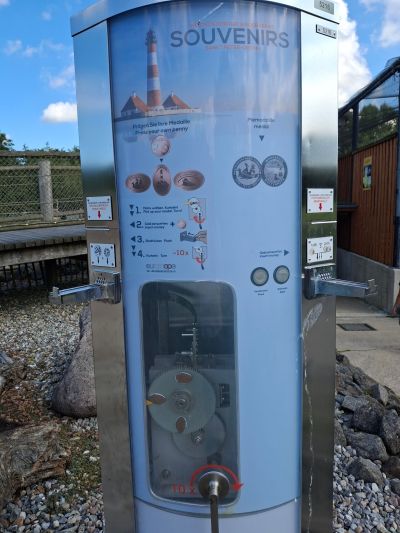 Münzautomat Westküstenpark A1 & A2 in St. Peter-Ording – Titelbild