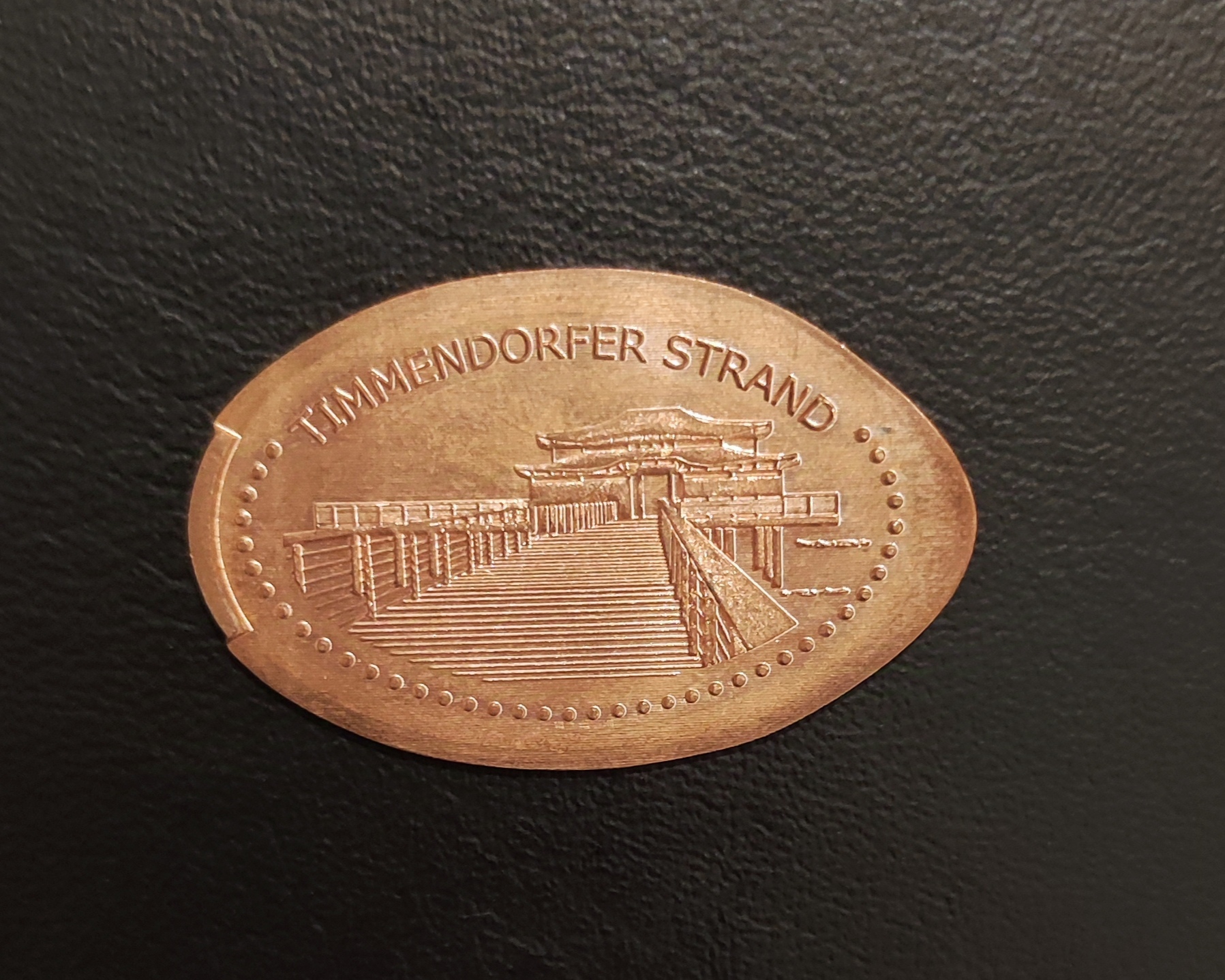 Souvenirmünze Seebrücke A1 & A2