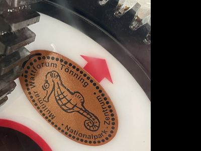 Souvenirmünze – Motiv von Münzautomat Multimar Wattforum (Tönning)