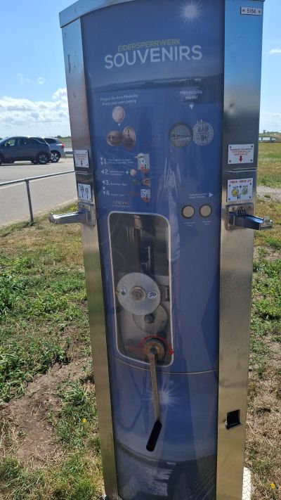 Münzautomat Eidersperrwerk A2 in Wesselburenerkoog – Titelbild