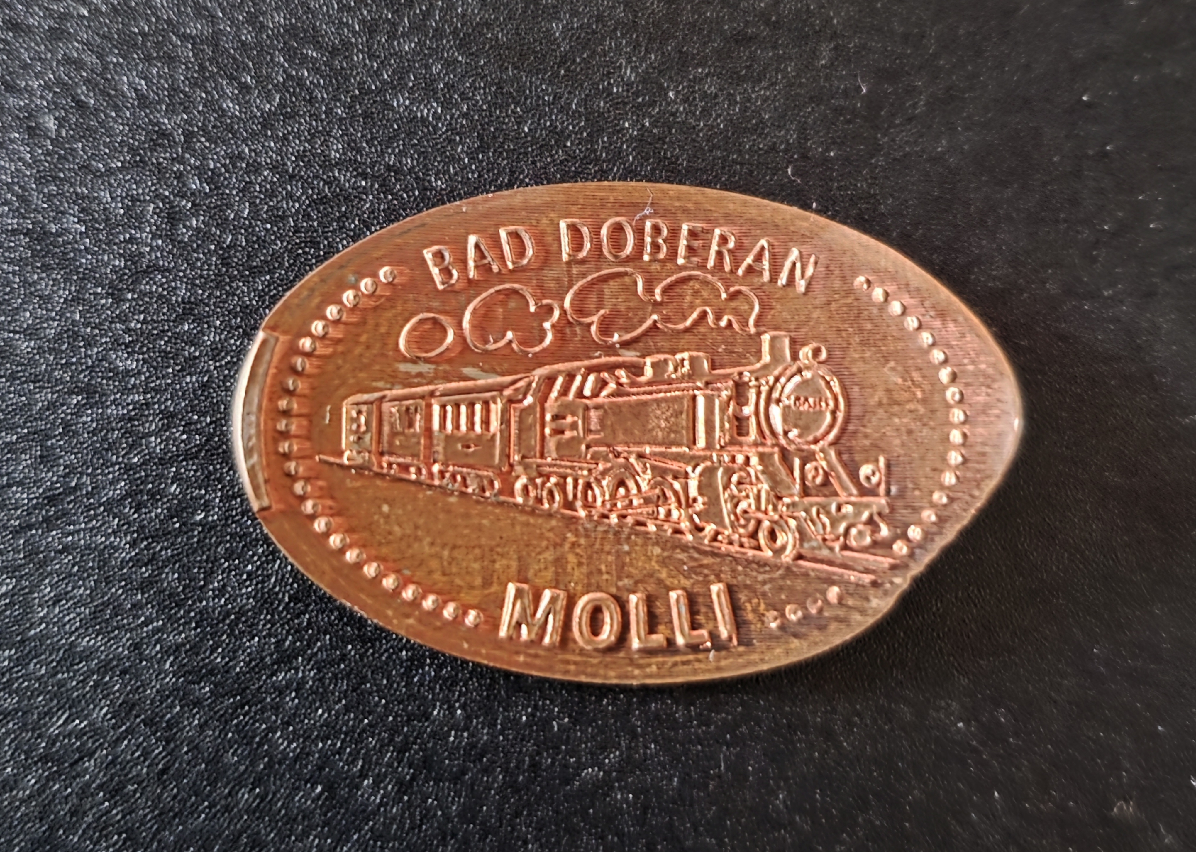 Souvenirmünze Sommerrodelbahn A1 in Bad Doberan