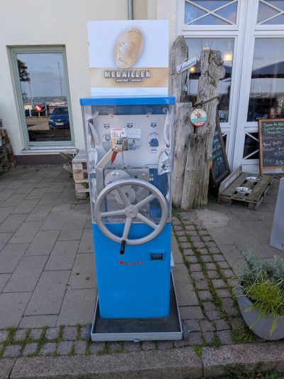 Souvenirmünze – Motiv von Münzautomat AnkerDog (Barth)
