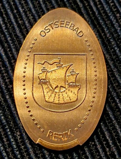Souvenirmünze – Motiv von Münzautomat Heimatmuseum (Rerik)