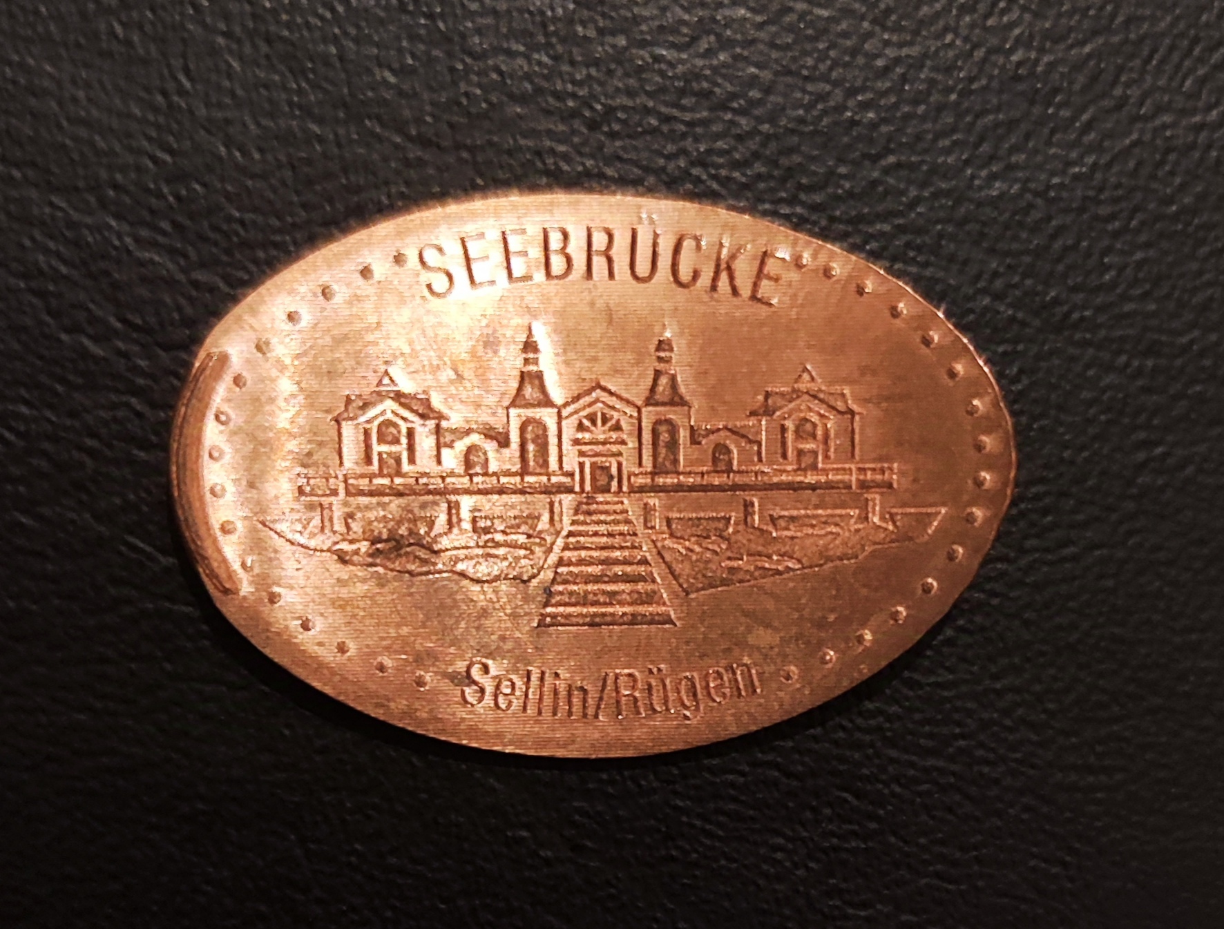 Souvenirmünze Kaufhaus Stolz in Sellin