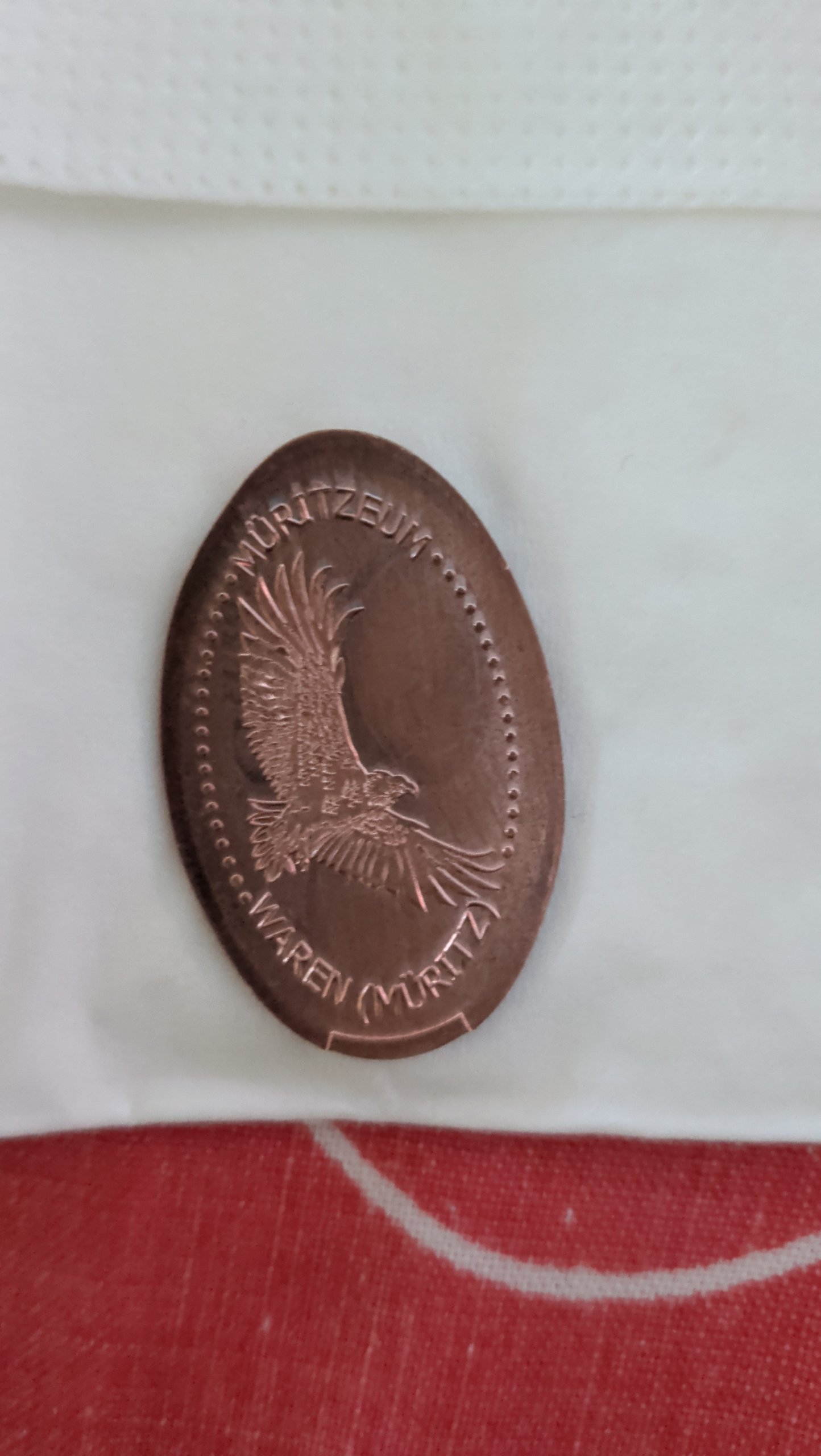 Souvenirmünze Müritzeum in Waren