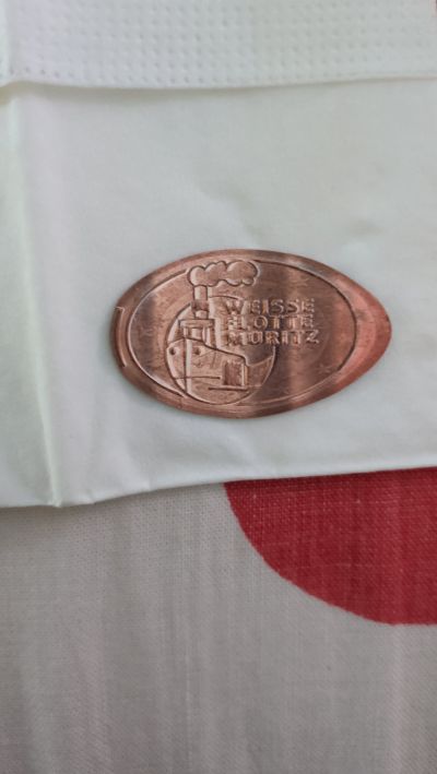 Souvenirmünze – Motiv von Münzautomat Weiße Flotte (Waren (Müritz))