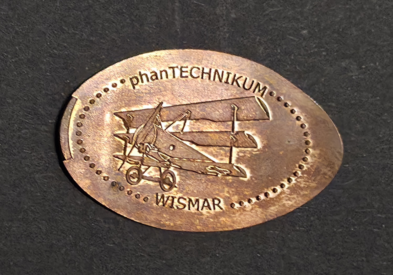 Souvenirmünze Phan Technikum in Wismar