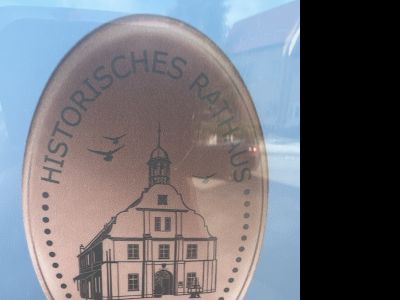 Souvenirmünze – Motiv von Münzautomat Stadtinformation Wolgast (Wolgast)