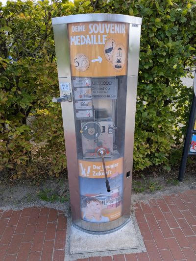 Moneda de recuerdo Experimentarium en Zingst