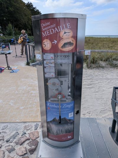 Moneda de recuerdo Seebrücke en Zingst