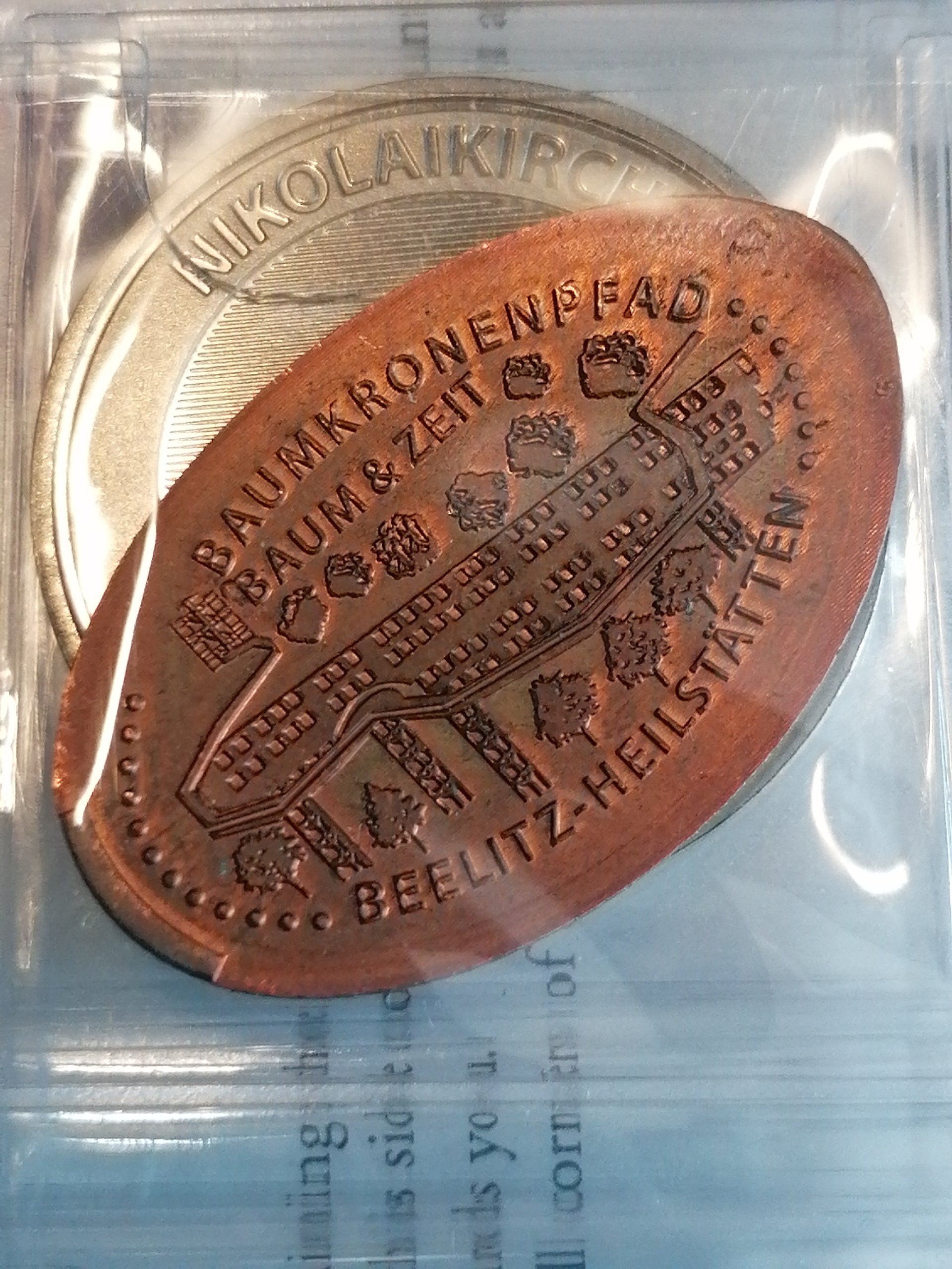 Souvenirmünze Baumkronenpfad
