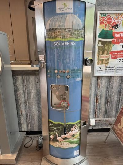 Münzautomat Tropical Islands in Krausnick – Titelbild