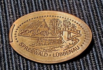 Souvenirmünze Spreewaldhafen