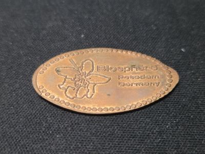 Souvenirmünze – Motiv von Münzautomat Biosphäre (Potsdam)