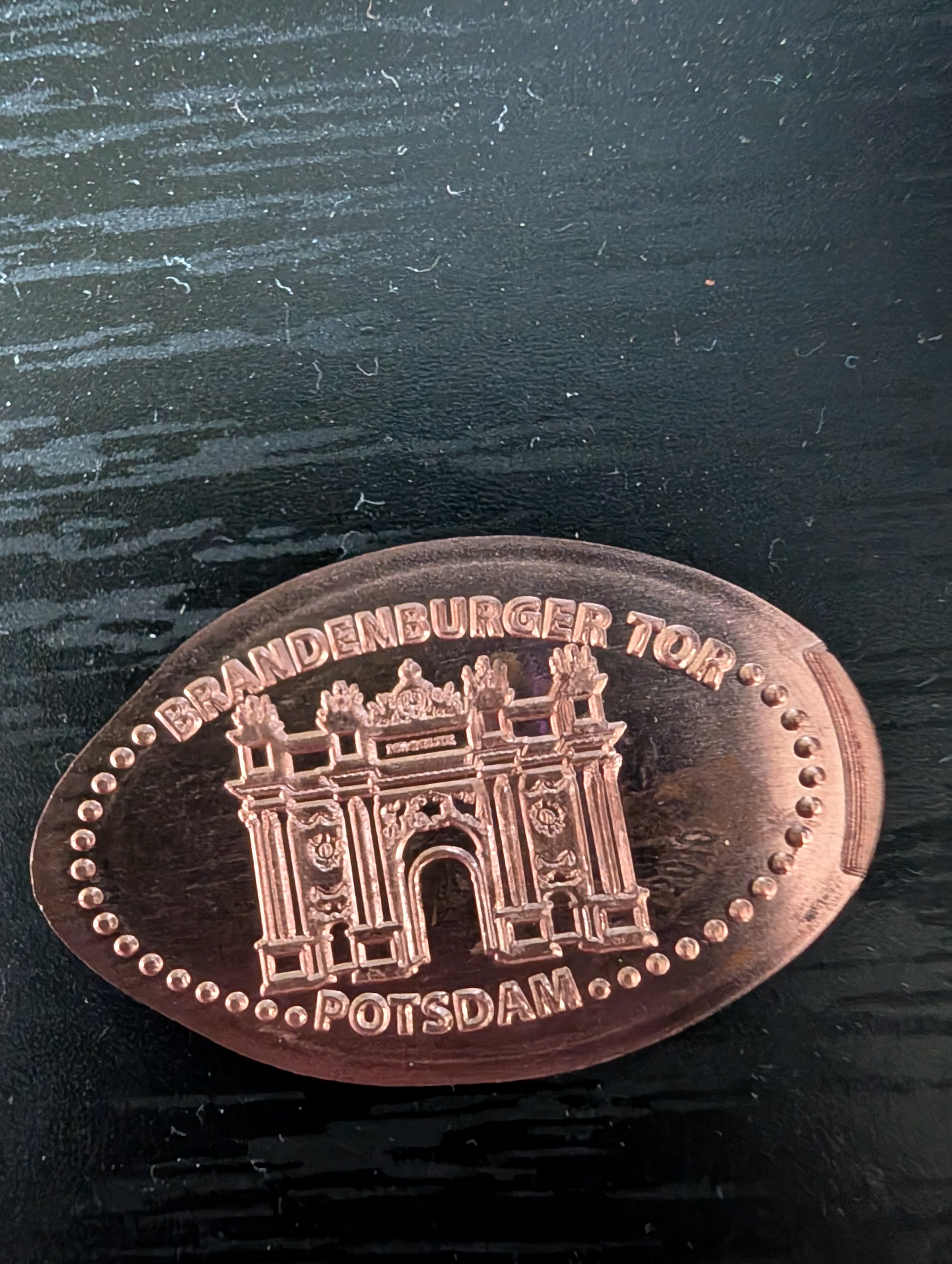 Souvenirmünze Brandenburger Straße