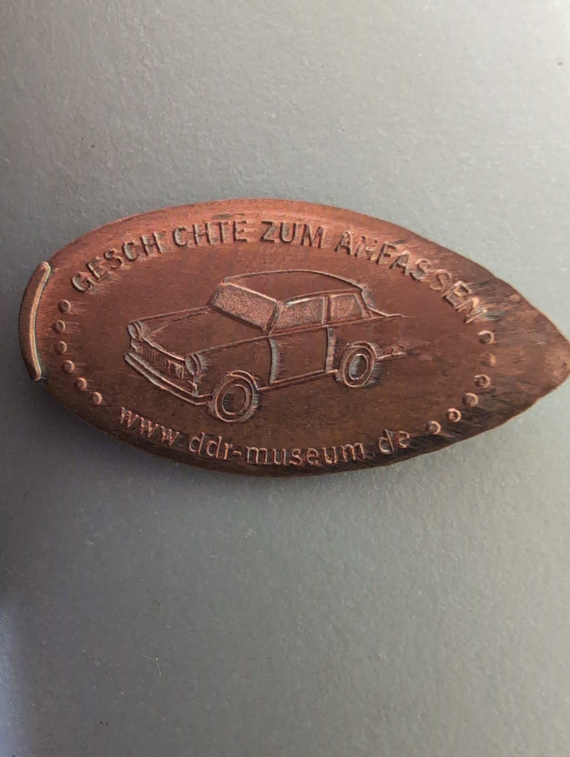 Souvenirmünze DDR Museum